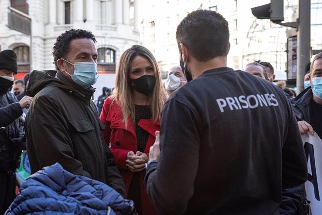 Edmundo Bal y María Ponce, de Cs, de frente en la foto (CS) 