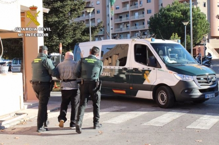Detención de Baldy, en el marco de una operación de la Guardia Civil (GUARDIA CIVIL) 