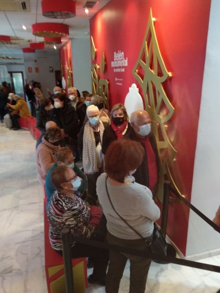 Belén Monumental de Huétor Tájar durante estas navidades (AYTO. HUÉTOR TÁJAR) 