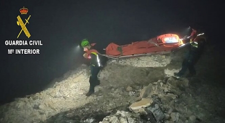 Imagen del rescate (GUARDIA CIVIL)