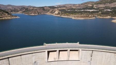 Imagen de la presa de Rules (REGANTES BAJO GUADALFEO)