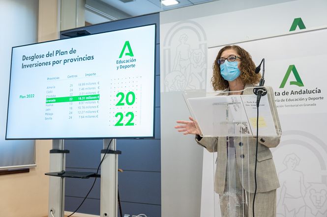 La Delegación de Educación y Deporte, Ana Berrocal (JUNTA) 