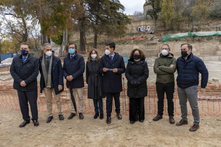 Imagen de la visita al Albercón del Moro (UGR) Imagen de la visita al Albercón del Moro (UGR)