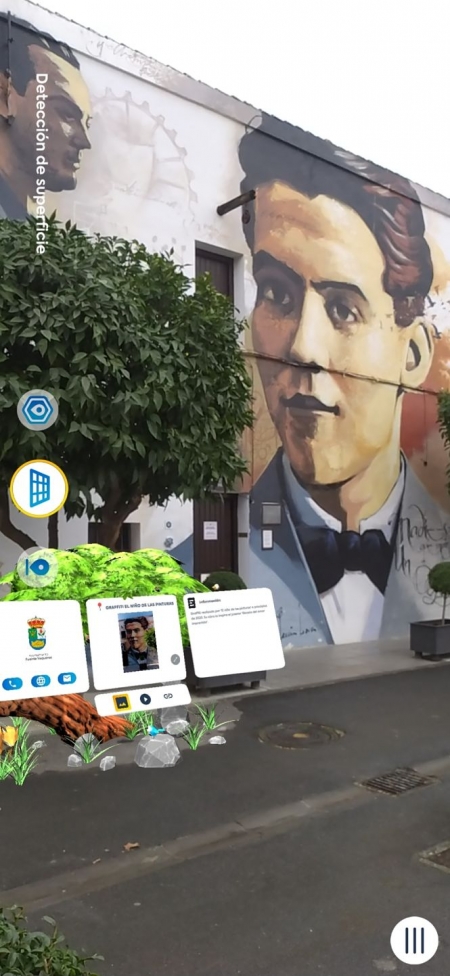 Un rincón lorquianos de Fuente Vaqueros que pueden visitarse con realidad aumentada (AYTO. FUENTE VAQUEROS) 