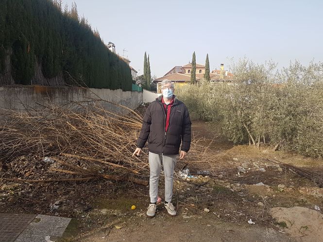 El portavoz de Ciudadanos en el Ayuntamiento de Gójar , Juan Dios Jiménez (CIUDADANOS)