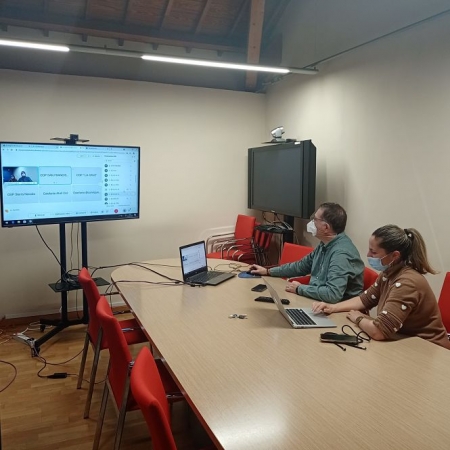 Videoconferencia por el Día de la Paz (JUNTA) 