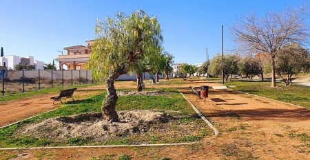 Terrenos donde se ubicará el nuevo parque Balcón de la Vega (AYTO. CÚLLAR VEGA) 