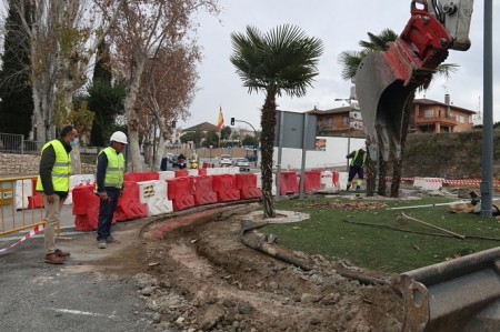 Imagen de una de las obras (AYTO. ALHENDÍN)