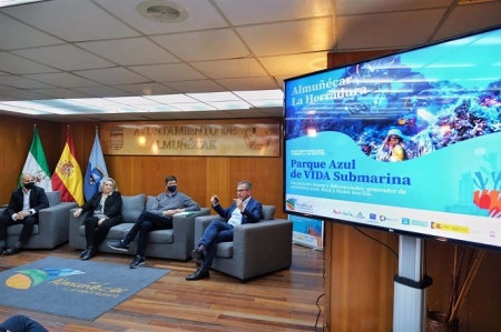 Presentación del proyecto Parque Azul Vida Submarina en Almuñécar (JUNTA DE ANDALUCÍA) 