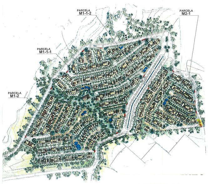 Desarrollo del Suelo Urbanizable Sur, donde se pierde la conectividad con el resto de las zonas verde (PLATAFORMA PULMÓN VERDE)