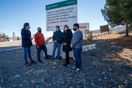 Imagen de la visita al Puerto de La Ragua (PP)