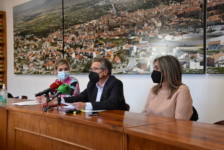 Imagen de la rueda de prensa (AYTO. BAZA)