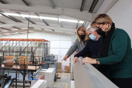 Imagen de la visita a Saliplant (AYTO. MOTRIL)