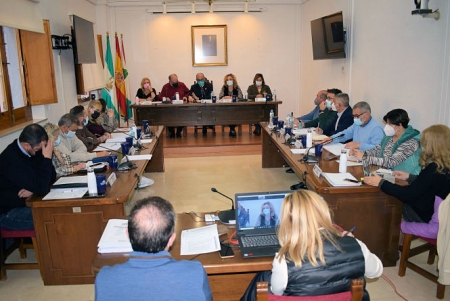 Pleno del Ayuntamiento de Albolote donde se han aprobado los presupuestos (AYTO. ALBOLOTE)