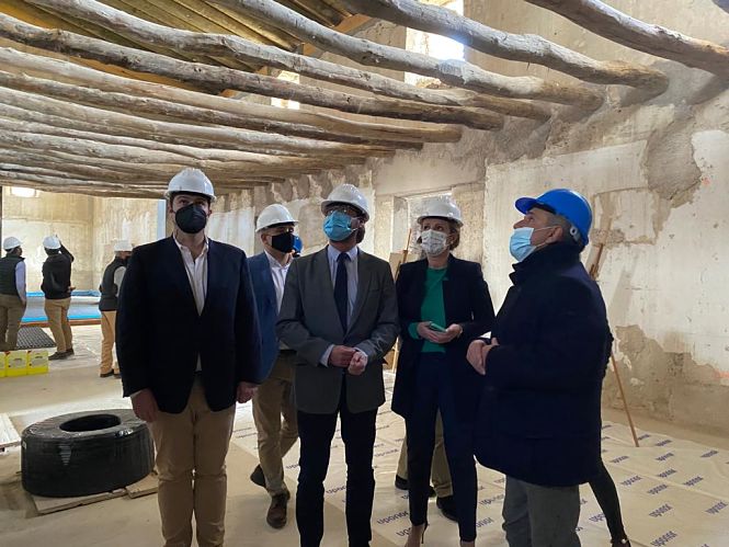 Imagen de la visita a El Pósito (JUNTA)