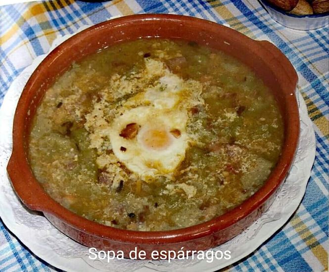 Sopa de espárragos tipica de Montefrio (AYTO. MONTEFRIO)