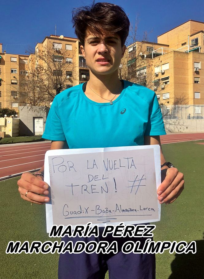 María Pérez es la cabeza visible de la campaña (OLATAFORMA)