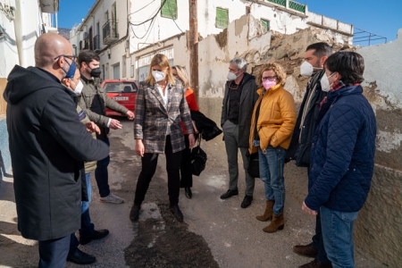 Imagen de la visita a Órgiva (PP)