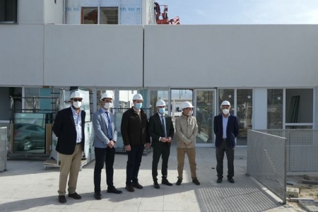 Imagen de la visita al CEIP Francisco Ayala (JUNTA)