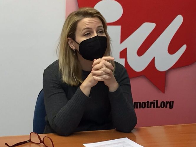 La portavoz de IU-Equo en Motril, Inmaculada Omiste - IU-EQUO