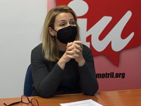 La portavoz de IU-Equo en Motril, Inmaculada Omiste - IU-EQUO