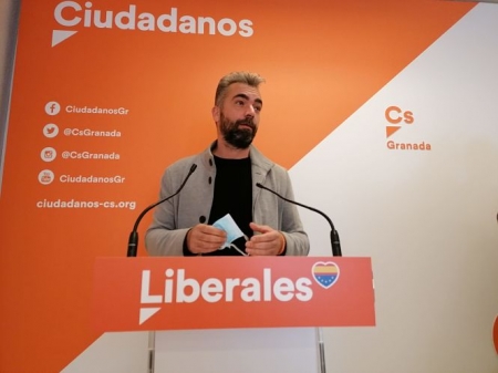 El portavoz de Ciudadanos en el Ayuntamiento de Gabia, José Antonio Rosales(CIUDADANOS)