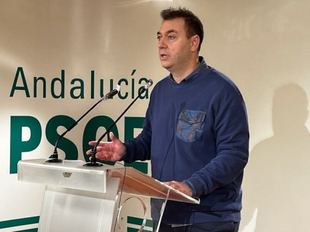 El secretario de Política Municipal del PSOE de Granada, Manuel García Cerezo (PSOE)