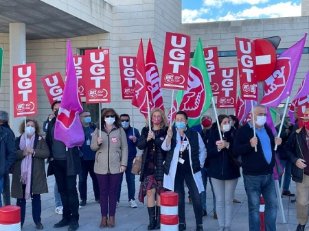  Imagen de una concentración de UGT (UGT / ARCHIVO)