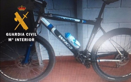 Bicicleta robada en una imagen de archivo (GUARDIA CIVIL DE NAVARRA) 