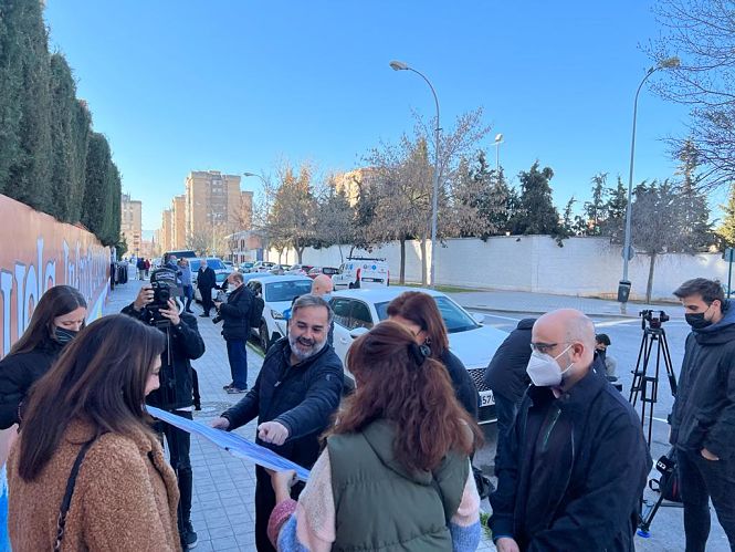 Imagen de la visita a la Zona Norte (AYTO. GRANADA) 