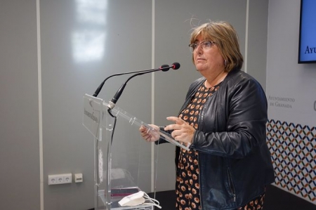 La concejal de Empleo de Granada, Ana Muñoz, en imagen de archivo (AYUNTAMIENTO)