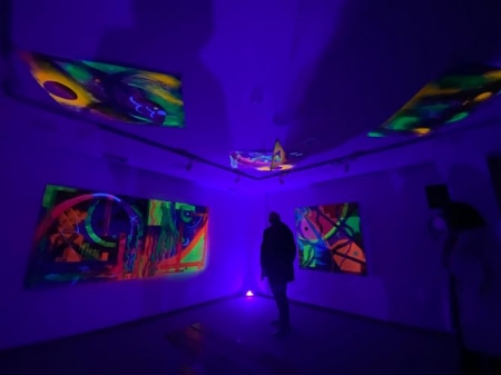 Una de las obras de la exposición (AYTO. LA ZUBIA) 