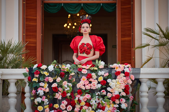 Diseño ganador de la pasarela flamenca (PASARELA FLAMENCA) 
