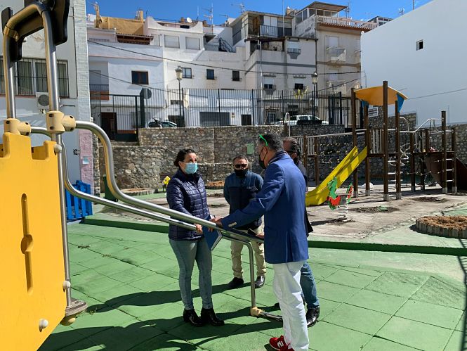 Imagen de la visita al parque (AYTO. ALMUñÉCAR)