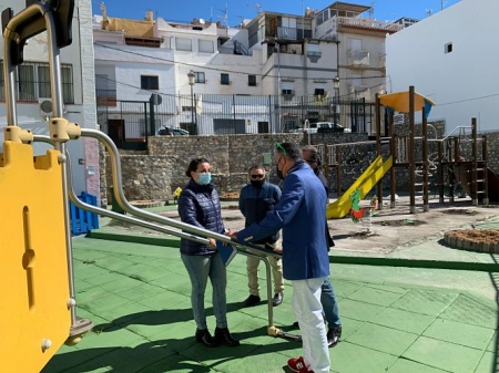 Imagen de la visita al parque (AYTO. ALMUñÉCAR)