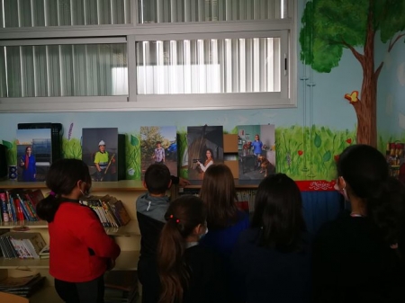 Exposición que puede contemplarse en el colegio Taxara de Huétor Tájar (AYTO. HUÉTOR TÁJAR) 