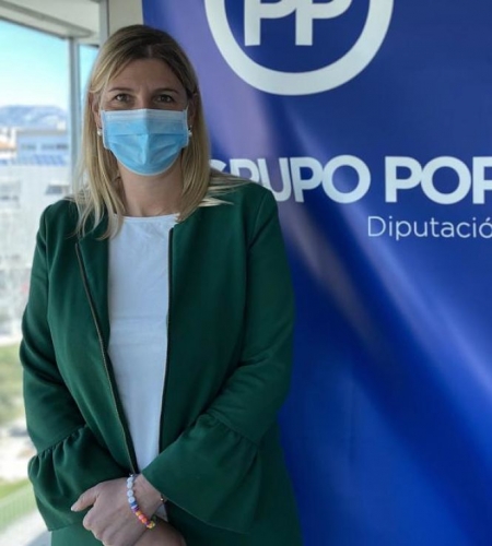 La portavoz del PP en Diputación, Inmaculada Hernández (PP)