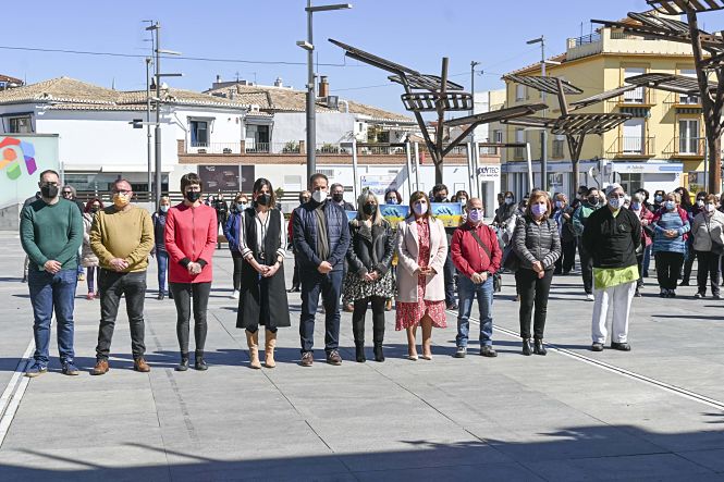 Imagen de la concentración (AYTO. ARMILLA)