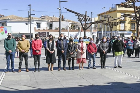 Imagen de la concentración (AYTO. ARMILLA)