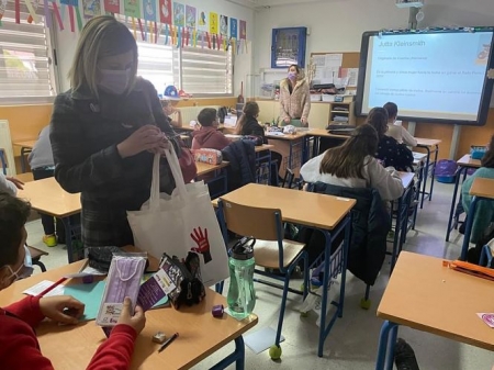 talleres de coeducación celebrados en los colegios de Vegas del Genil (AYTO. VEGAS DEL GENIL)