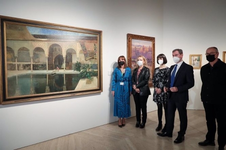 Inauguración de la exposición `Sobre la Alhambra en el arte moderno` ( PATRONATO DE LA ALHAMBRA Y GENERALIFE)