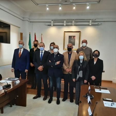 Imagen de la visita al Ayuntamiento de Albolote (JUNTA)