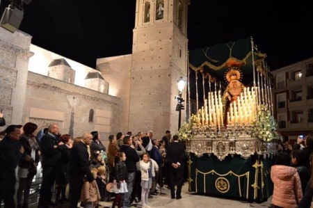 La Virgen de la Esperanza, en Motril (COFRADÍA NAZARENO Y ESPERANZA) 