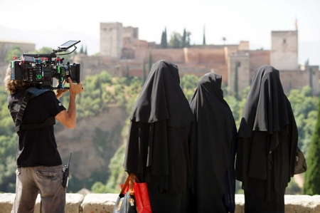 Rodaje de `La Unidad` en el Mirador de San Nicolás (DIPGRA)
