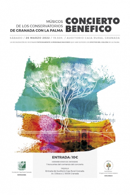 Cartel del concierto solidario (FUNDACIÓN CAJA RURAL)