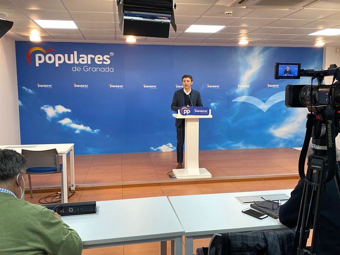 El Secretario general del PP, Jorge Saavedra (PP)