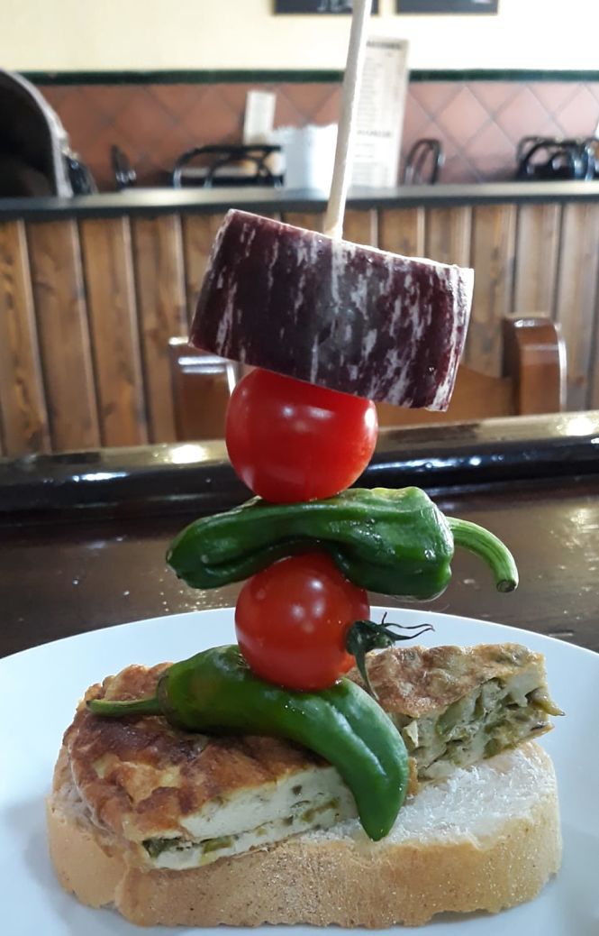 Imagen de una tapa saludable (AYTO. CÚLALR VEGA)