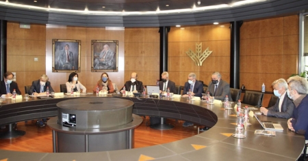 Reunión del Consejo de Administración del Puerto de Motril en imagen de archivo (PUERTO DE MOTRIL)