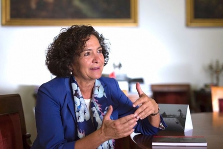 La rectora de la Universidad de Granada, Pilar Aranda, en imagen de archivo (UGR) La rectora de la Universidad de Granada, Pilar Aranda, en imagen de archivo (UGR)