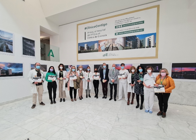 Imagen de los premiados (HUSC)